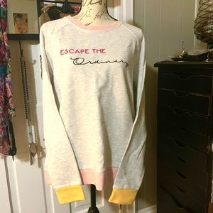 NWT Time & Tru “Escape the Ordinary” sweatshirt